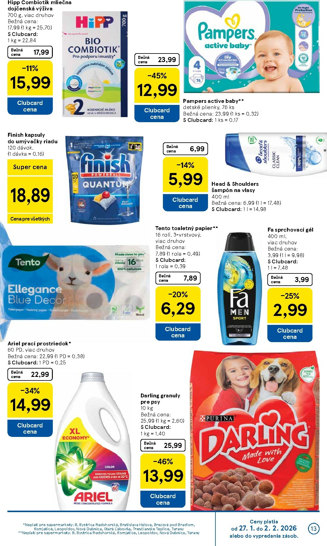 tesco - Leták Tesco supermarket platný od 28.01. do 03.02. - page: 13