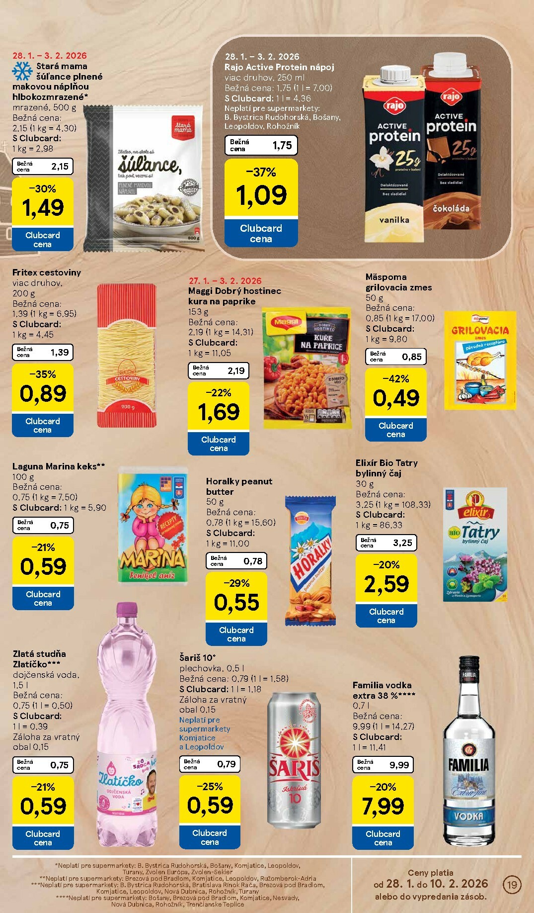 tesco - Leták Tesco supermarket platný od 28.01. do 03.02. - page: 19