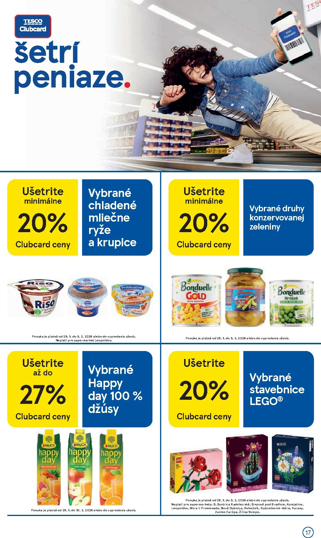 tesco - Leták Tesco supermarket platný od 28.01. do 03.02. - page: 17