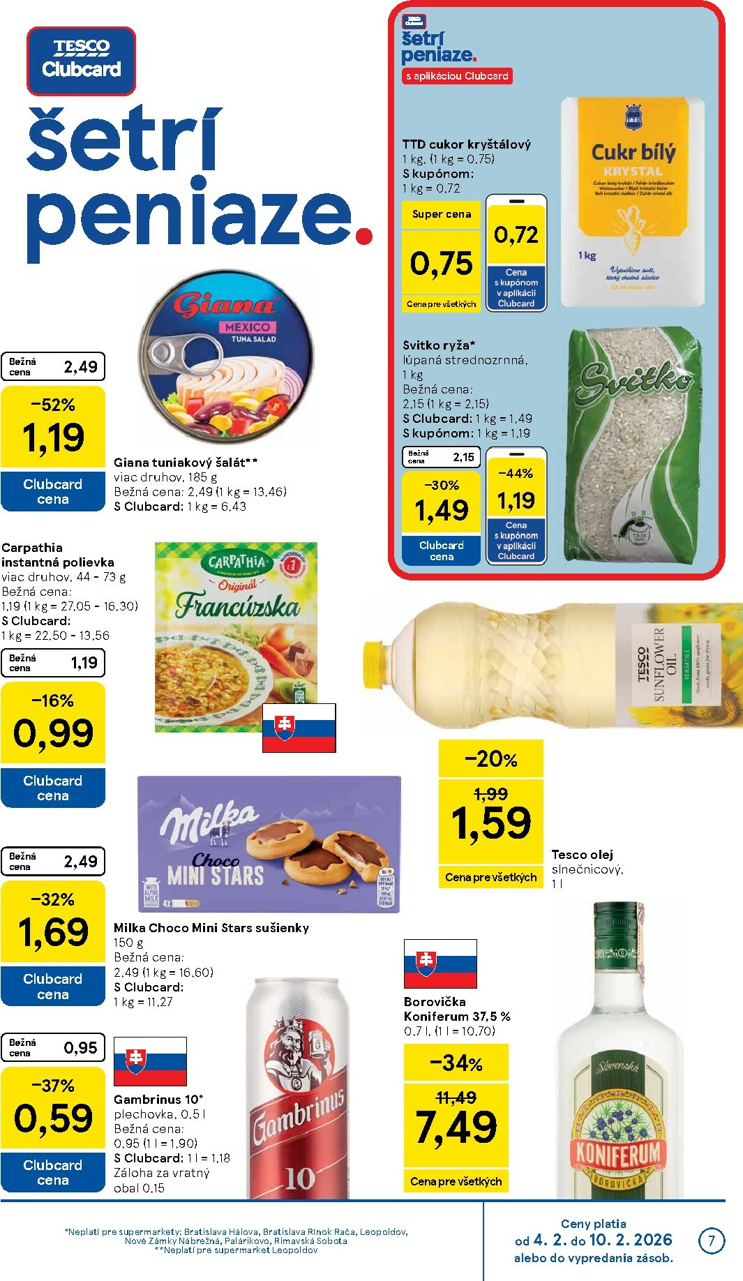 tesco - Leták Tesco supermarket platný od 04.02.2026 do 10.02.2026 - page: 7