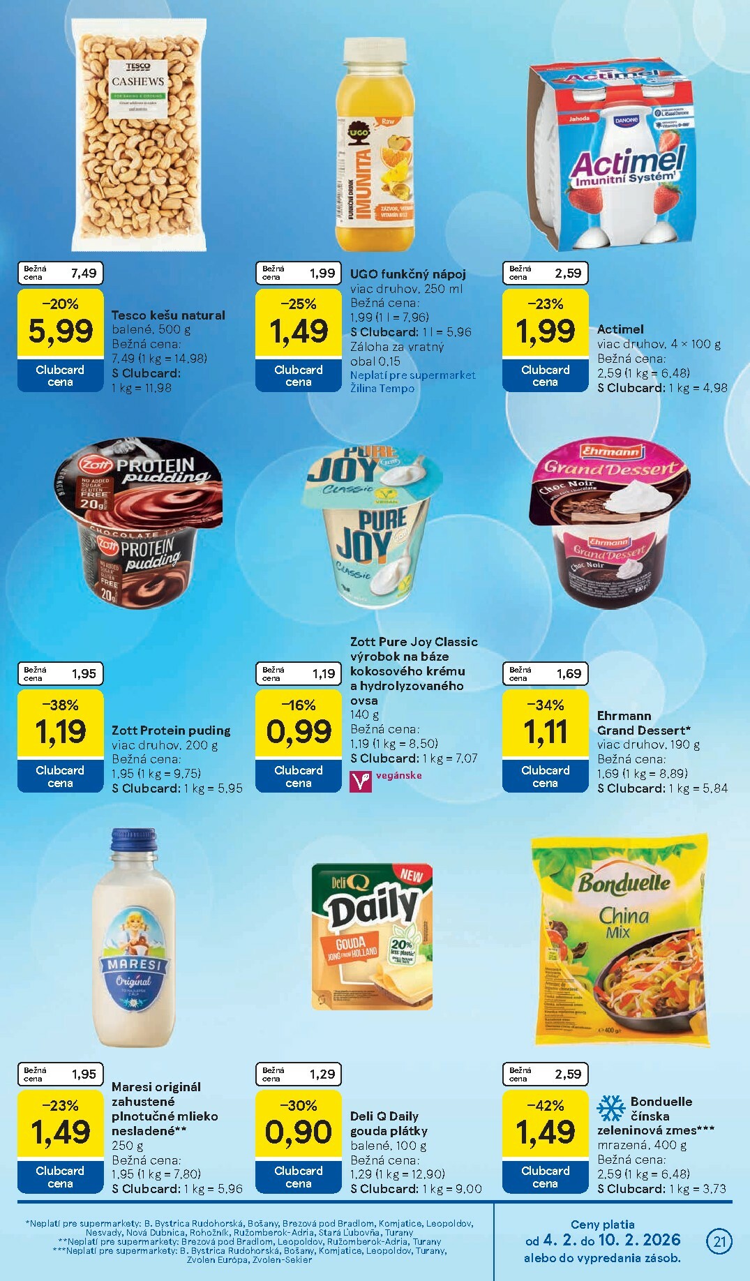 tesco - Leták Tesco supermarket platný od 04.02.2026 do 10.02.2026 - page: 21