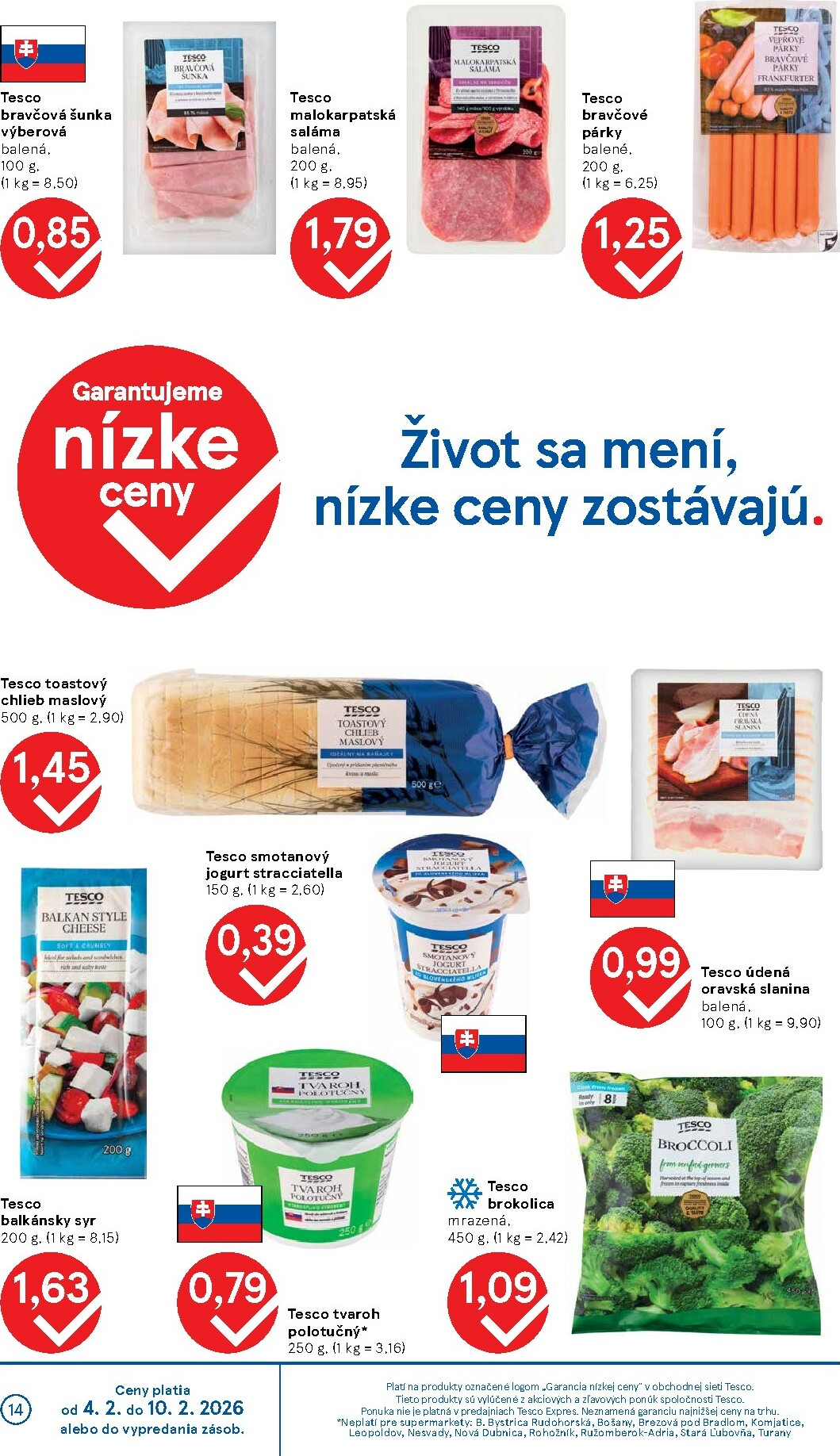 tesco - Leták Tesco supermarket platný od 04.02.2026 do 10.02.2026 - page: 14