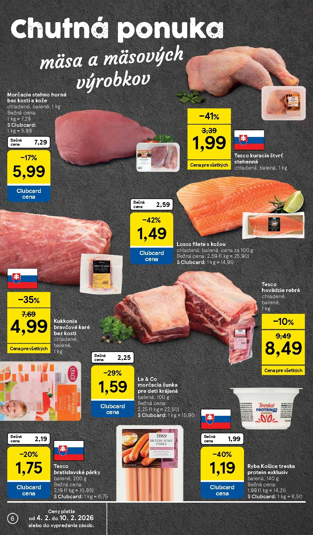tesco - Leták Tesco supermarket platný od 04.02.2026 do 10.02.2026 - page: 6