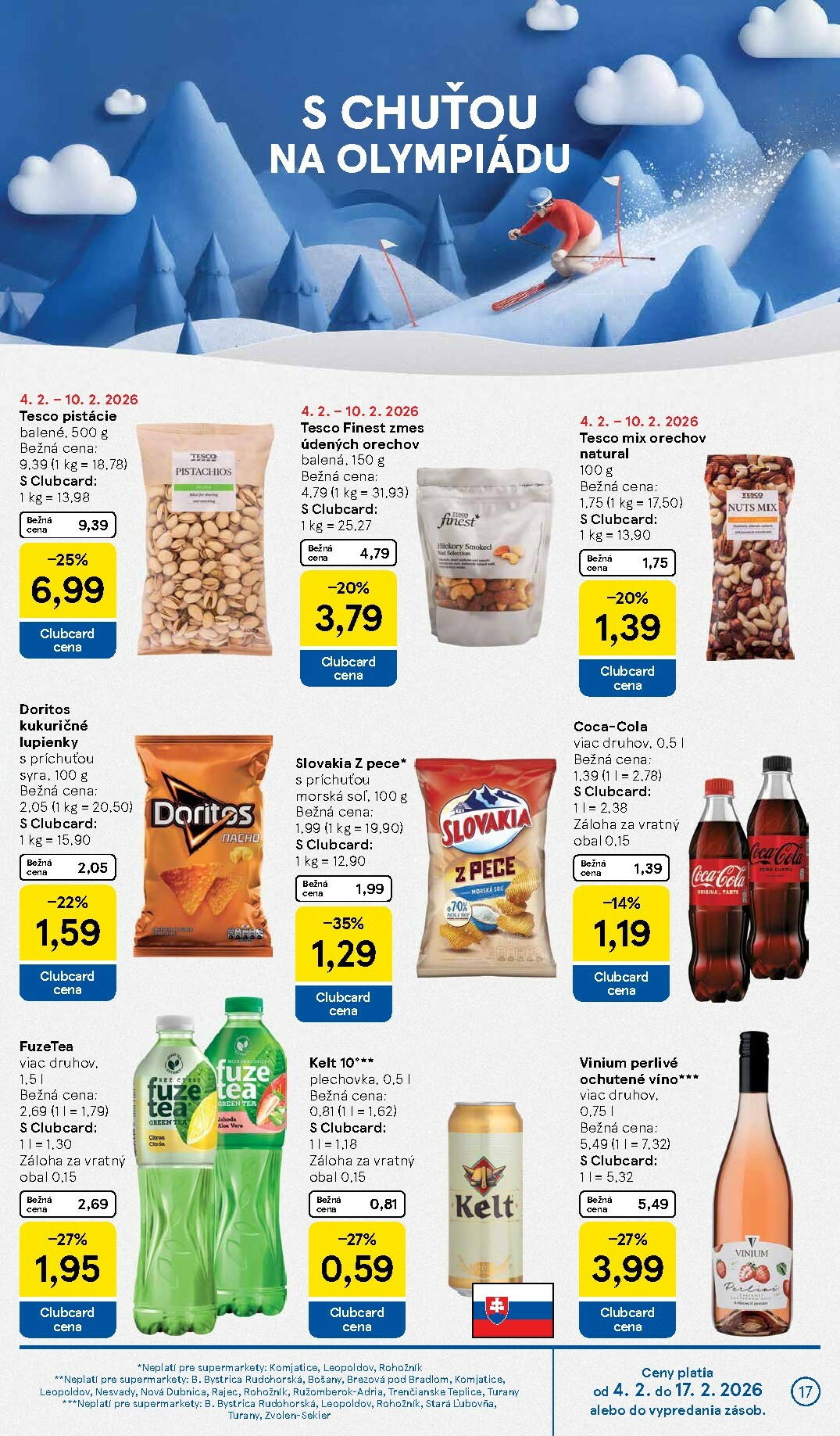 tesco - Leták Tesco supermarket platný od 04.02.2026 do 10.02.2026 - page: 17