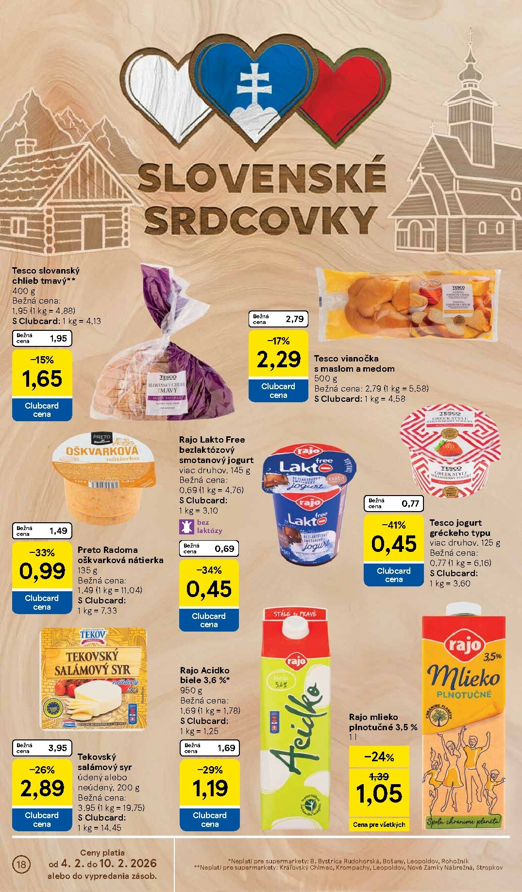 tesco - Leták Tesco supermarket platný od 04.02.2026 do 10.02.2026 - page: 18
