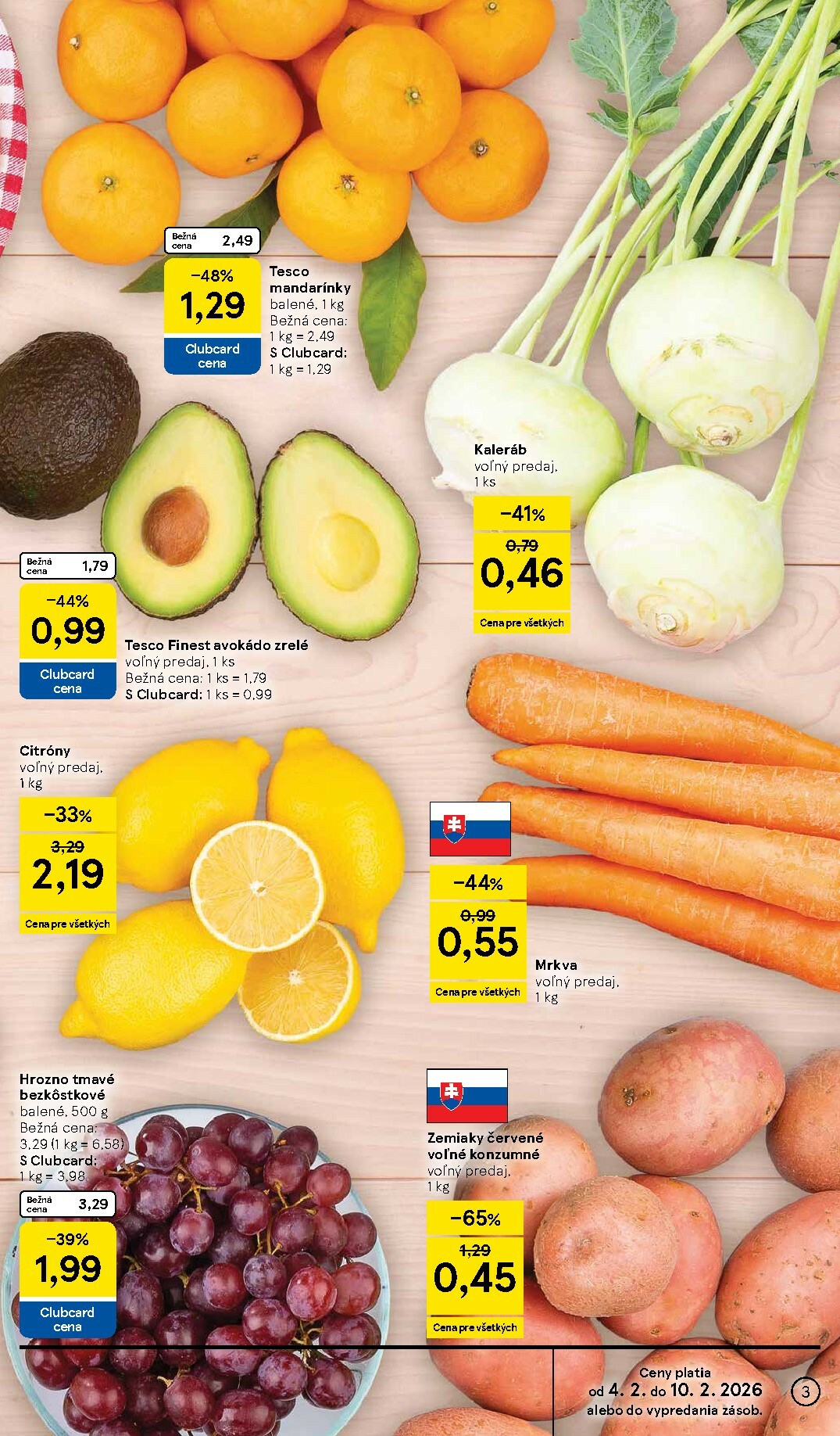 tesco - Leták Tesco supermarket platný od 04.02.2026 do 10.02.2026 - page: 3