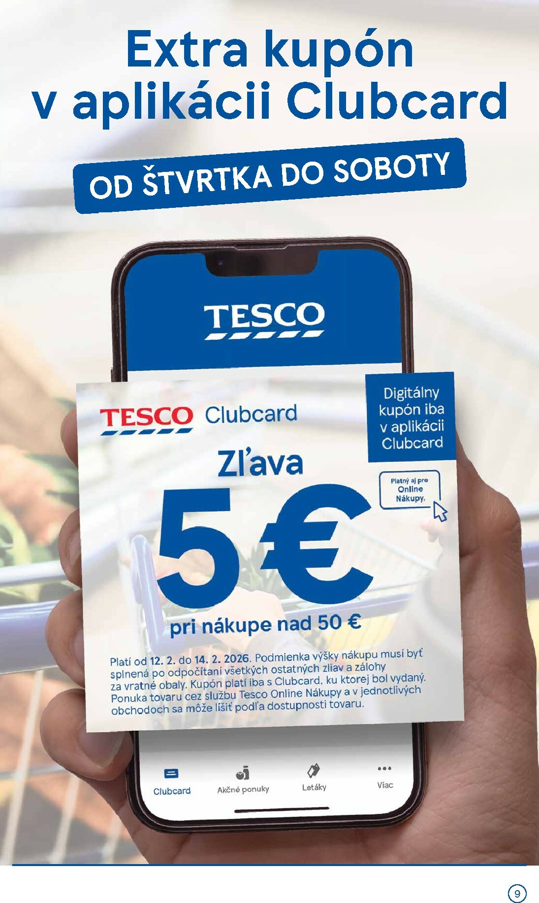 tesco - Leták Tesco supermarket platný od 11.02.2026 do 17.02.2026 - page: 9