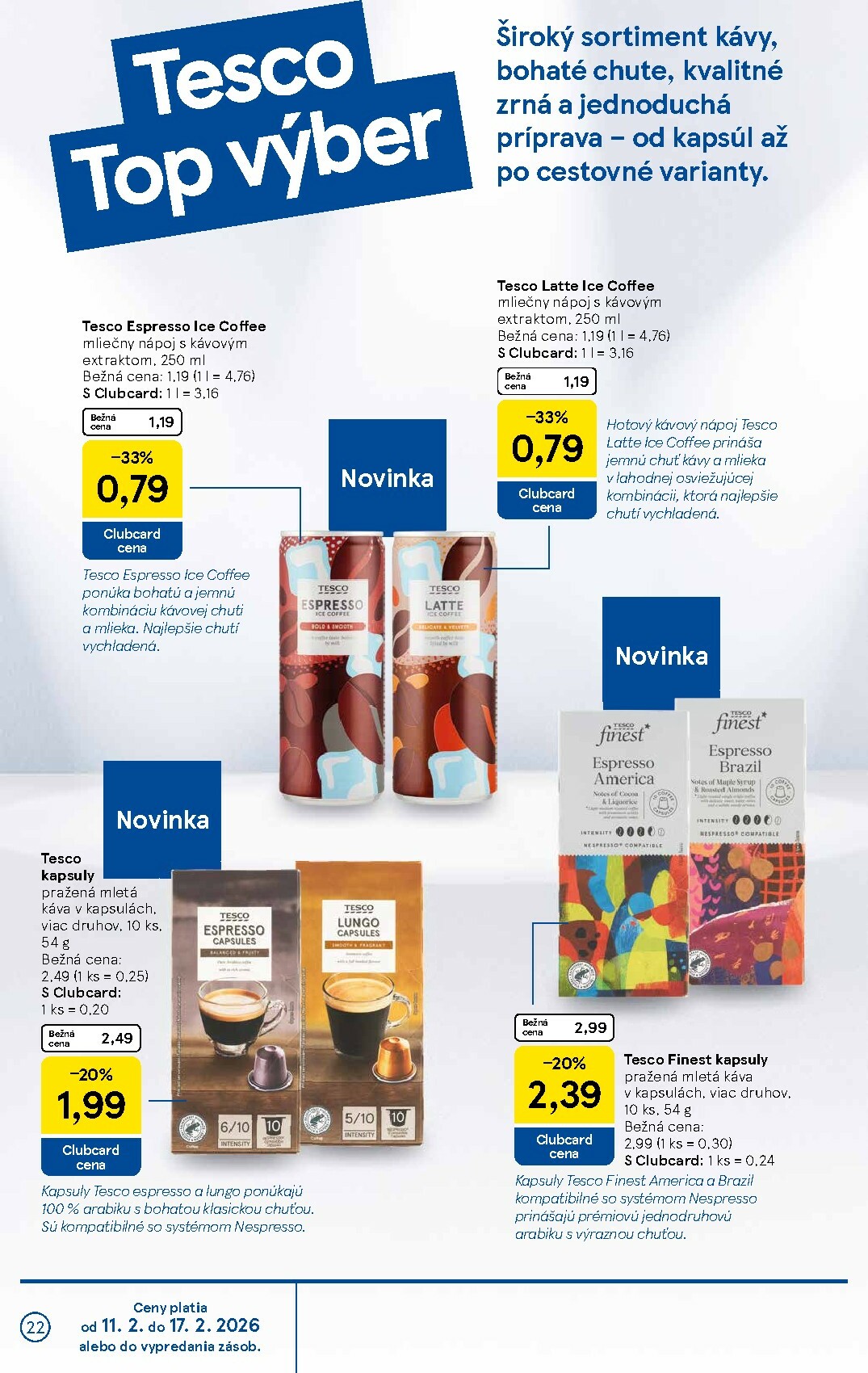 tesco - Leták Tesco platný od 11.02.2026 do 17.02.2026 - page: 22