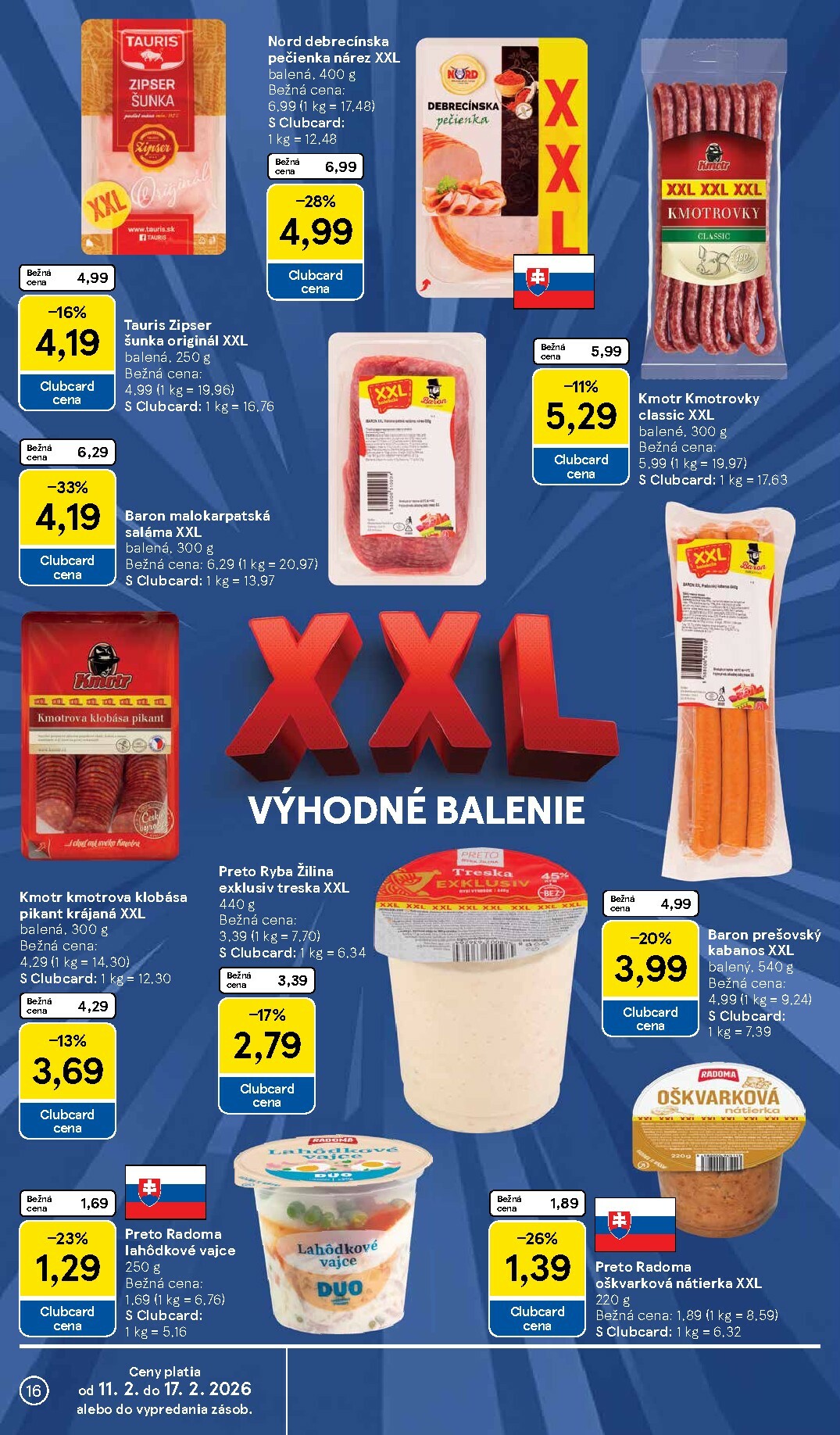 tesco - Leták Tesco platný od 11.02.2026 do 17.02.2026 - page: 16