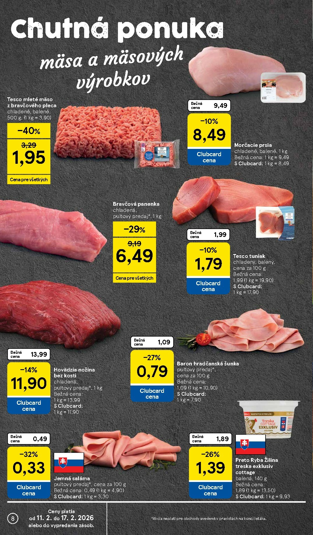 tesco - Leták Tesco platný od 11.02.2026 do 17.02.2026 - page: 8