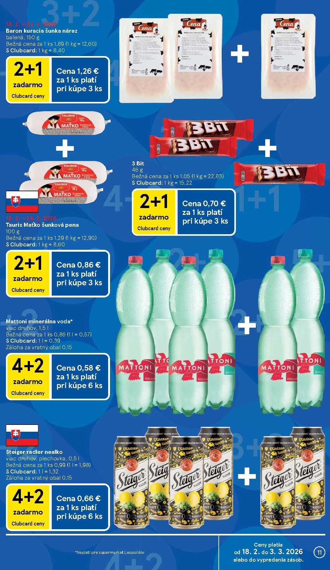 tesco - Leták Tesco supermarket platný od 18.02.2026 do 24.02.2026 - page: 11