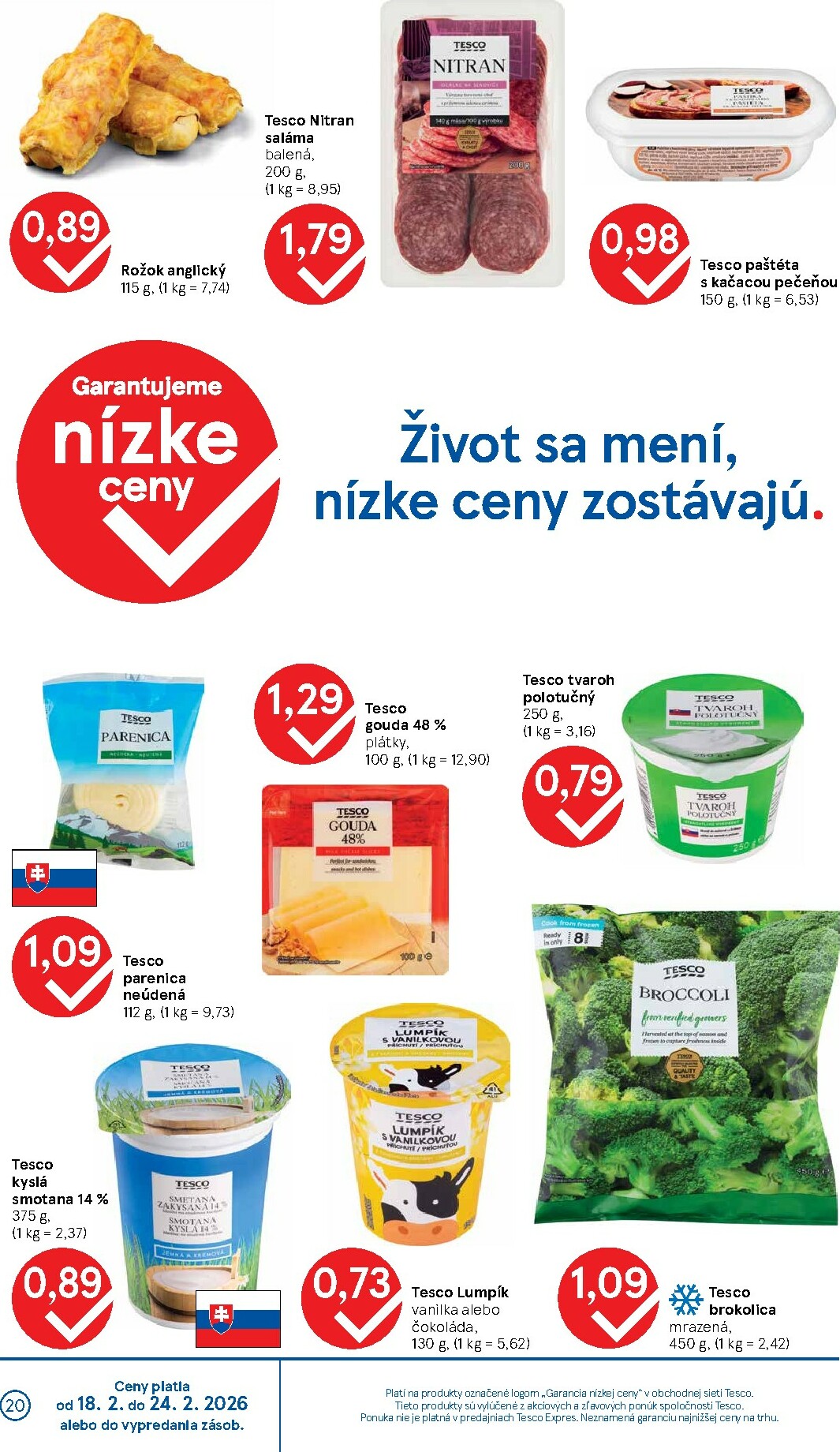 tesco - Leták Tesco platný od 18.02.2026 do 24.02.2026 - page: 20