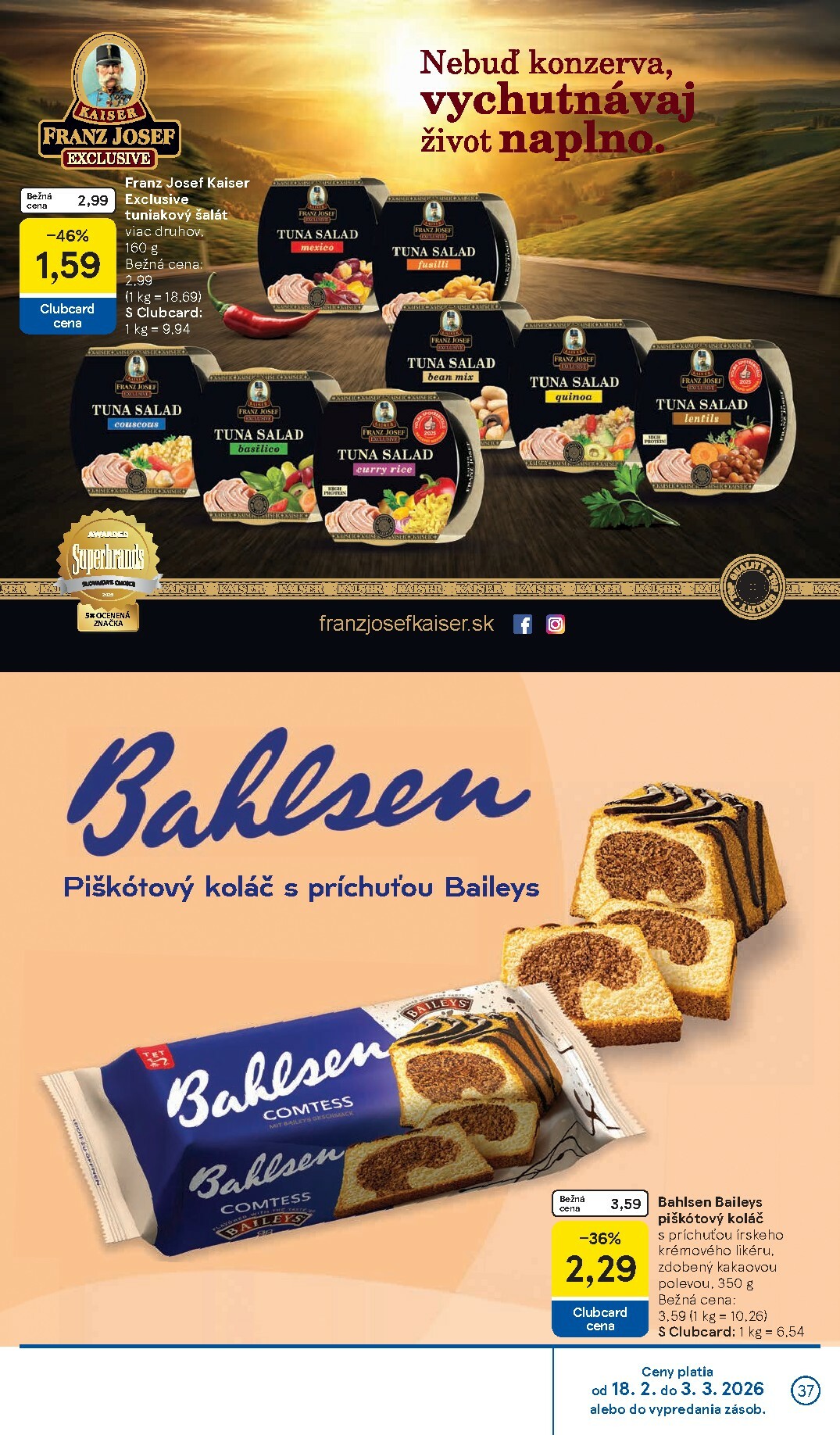 tesco - Leták Tesco platný od 18.02.2026 do 24.02.2026 - page: 37