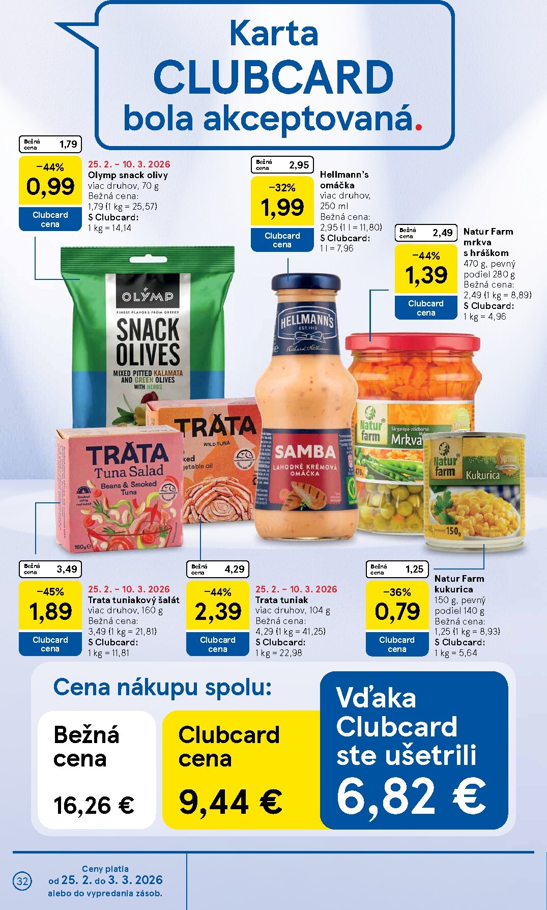 tesco - Leták Tesco platný od 25.02.2026 do 03.03.2026 - page: 32
