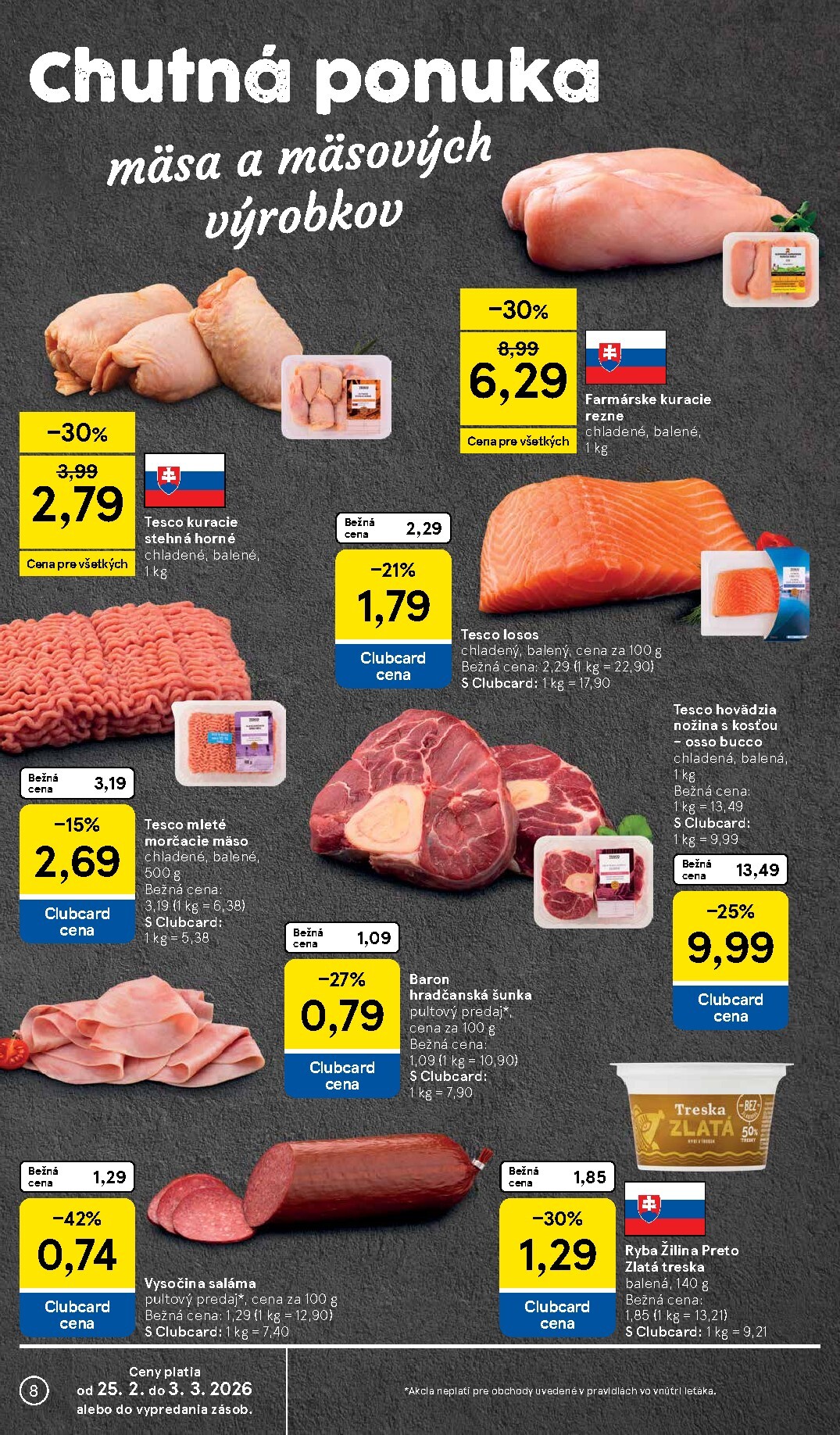 tesco - Leták Tesco platný od 25.02.2026 do 03.03.2026 - page: 8