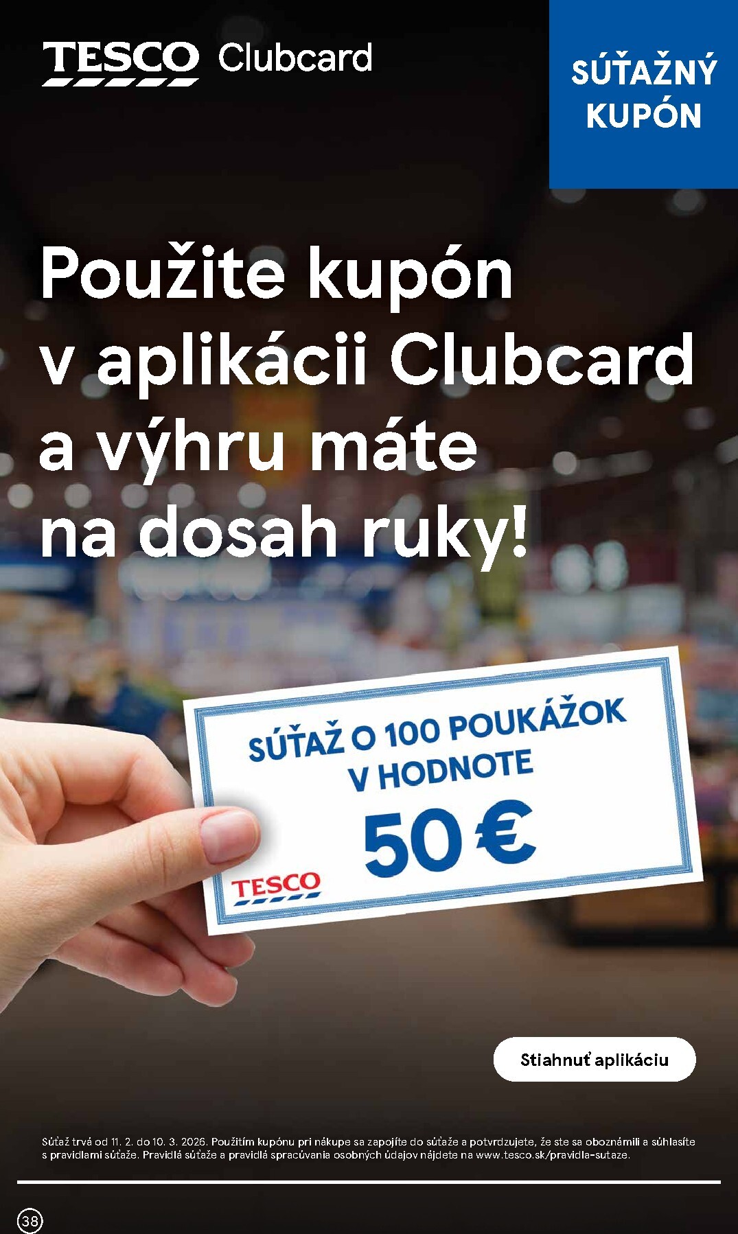 tesco - Leták Tesco platný od 25.02.2026 do 03.03.2026 - page: 38