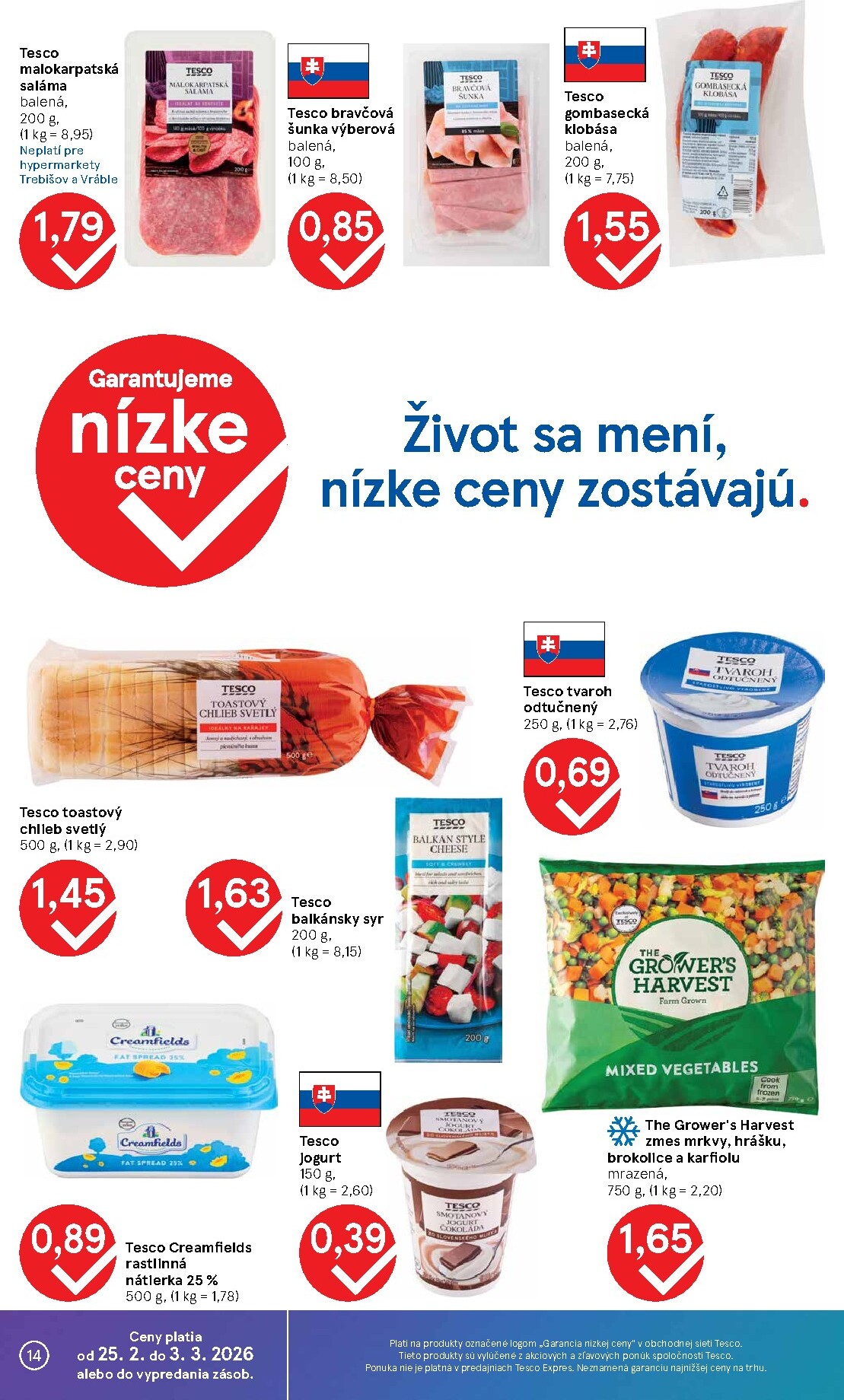 tesco - Leták Tesco platný od 25.02.2026 do 03.03.2026 - page: 14