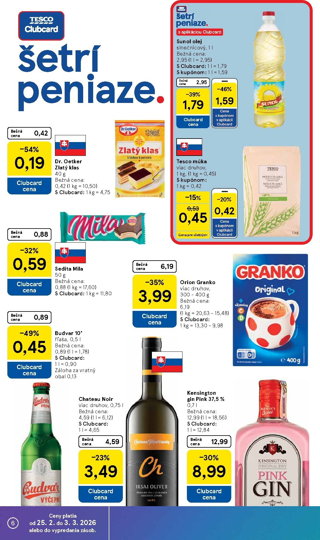 tesco - Leták Tesco supermarket platný od 25.02.2026 do 03.03.2026 - page: 6