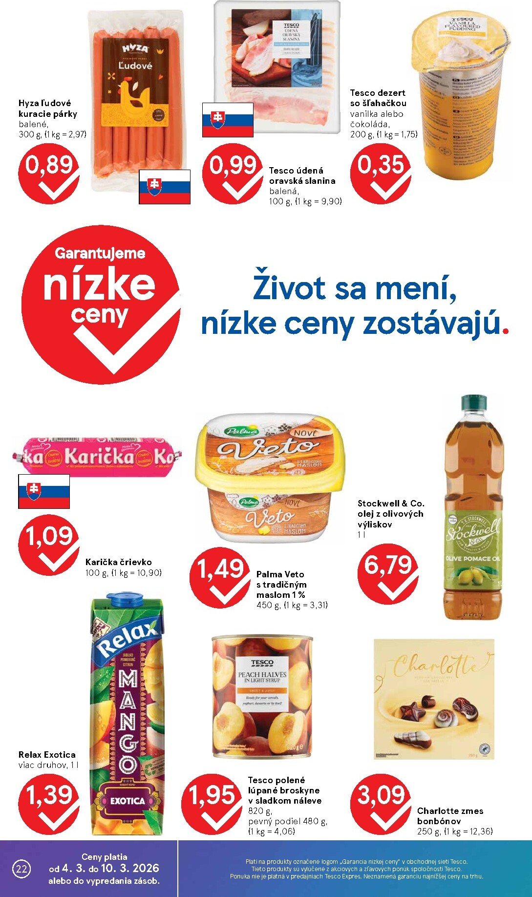 tesco - Leták Tesco supermarket platný od 04.03.2026 do 10.03.2026 - page: 22