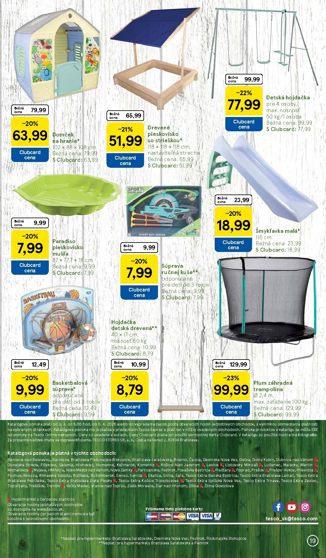 tesco - Leták Tesco - Všetko pre vašu záhradu platný od 03.03.2026 do 06.04.2026 - page: 19