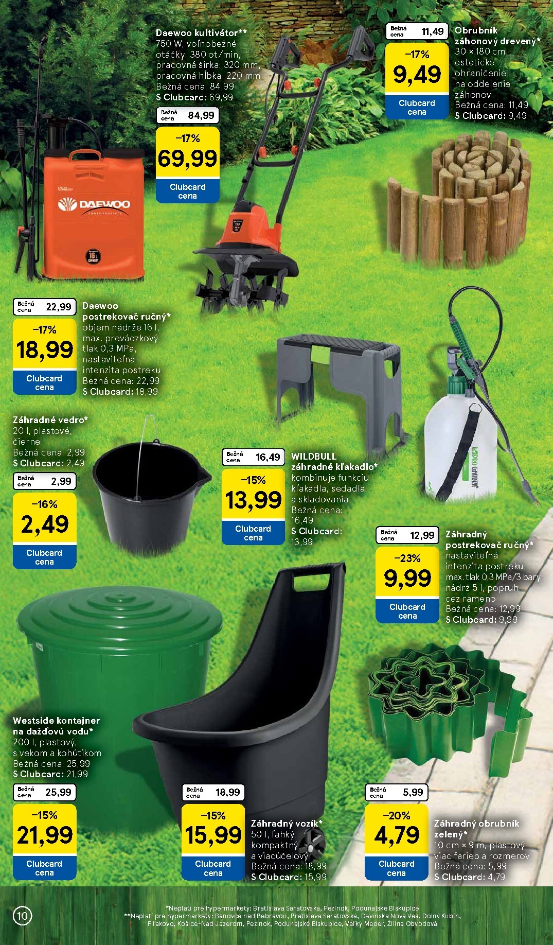 tesco - Leták Tesco - Všetko pre vašu záhradu platný od 03.03.2026 do 06.04.2026 - page: 10