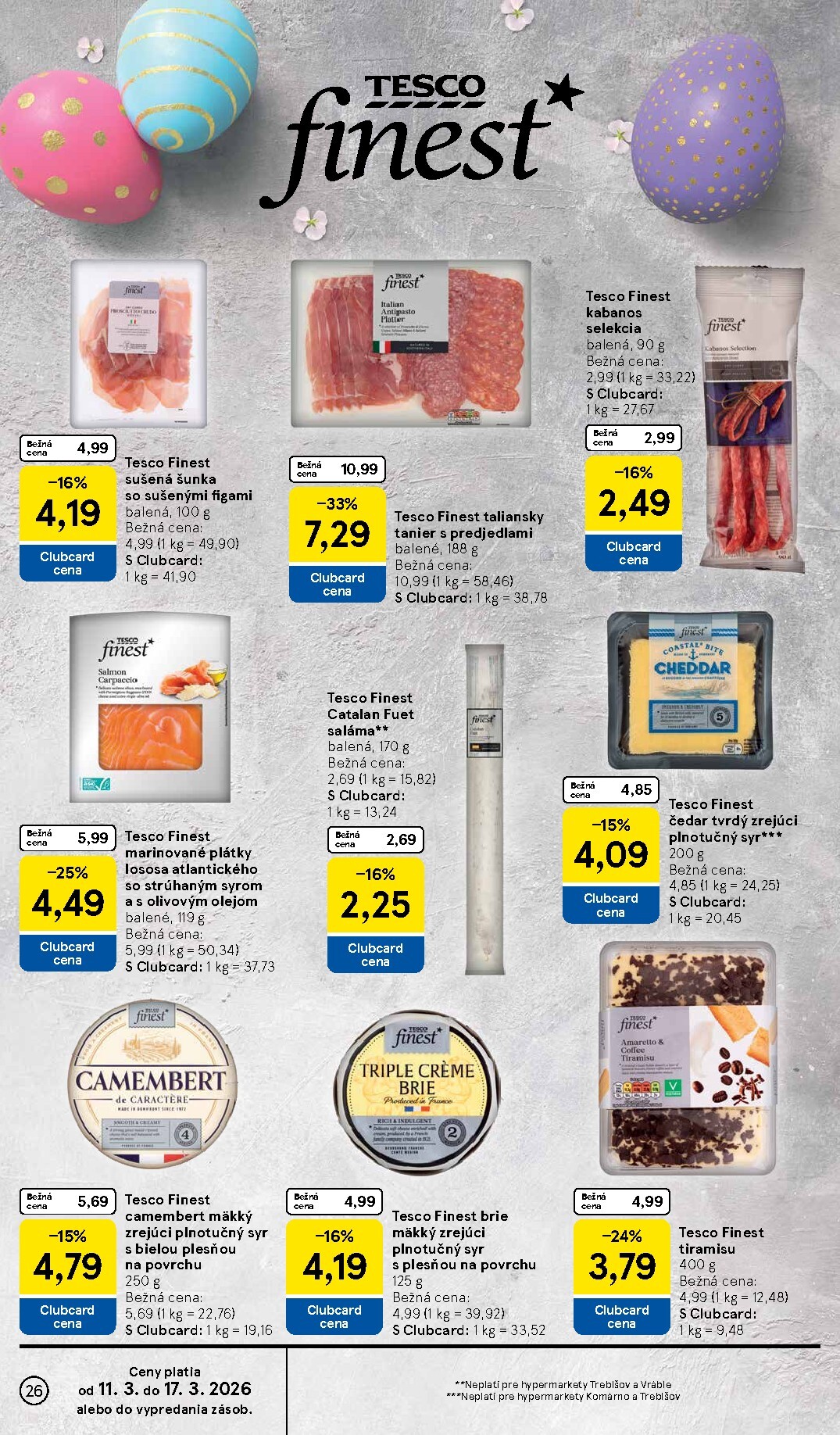tesco - Leták Tesco platný od 11.03.2026 do 17.03.2026 - page: 26