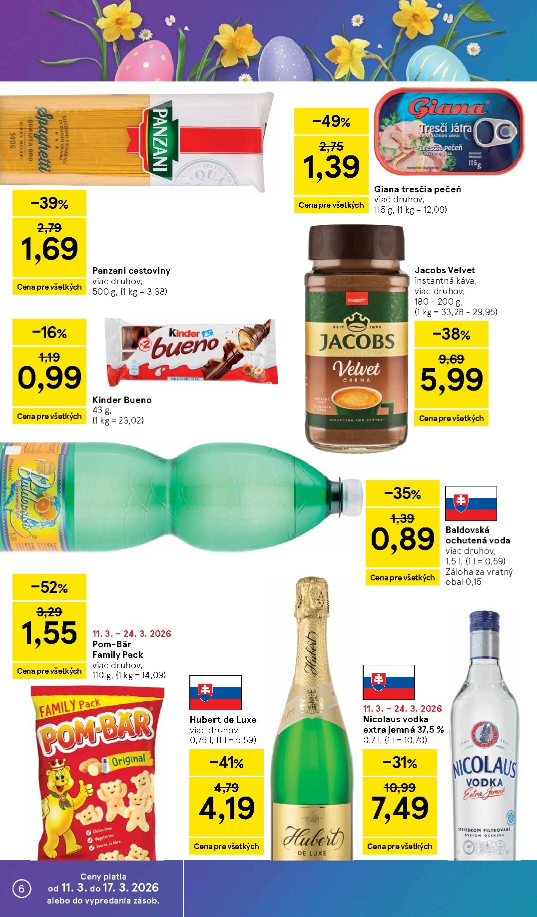 tesco - Leták Tesco platný od 11.03.2026 do 17.03.2026 - page: 6