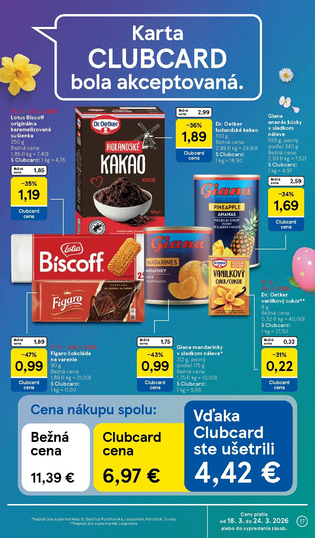 tesco - Leták Tesco supermarket platný od 18.03.2026 do 24.03.2026 - page: 17