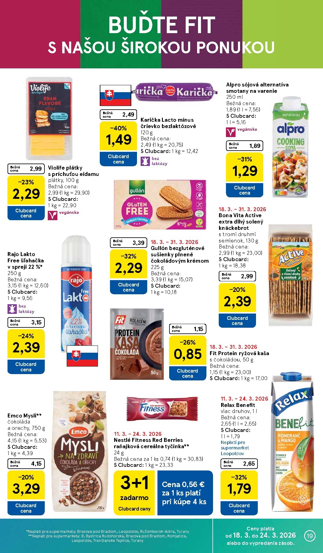 tesco - Leták Tesco supermarket platný od 18.03.2026 do 24.03.2026 - page: 19