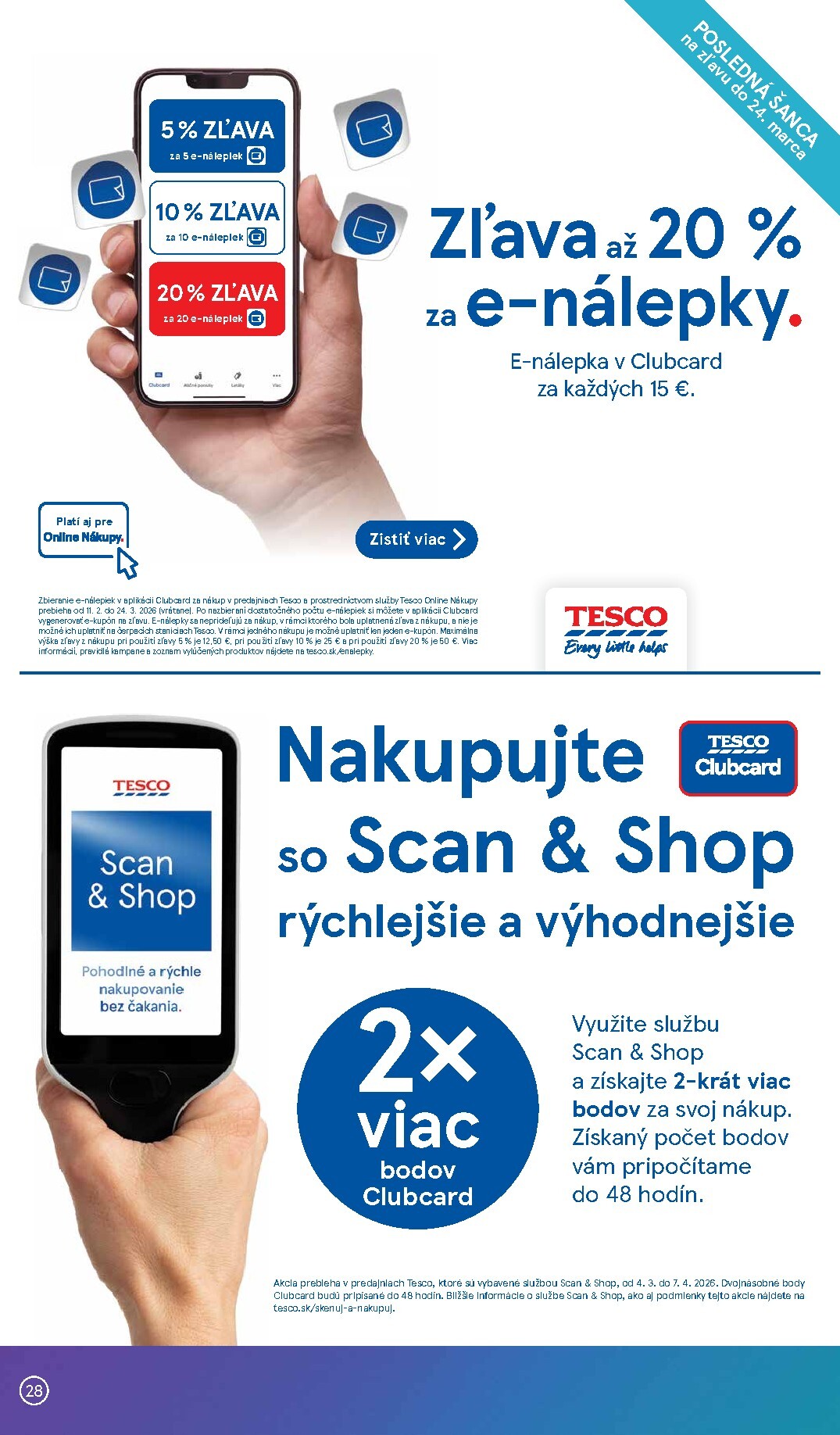 tesco - Leták Tesco supermarket platný od 18.03.2026 do 24.03.2026 - page: 28