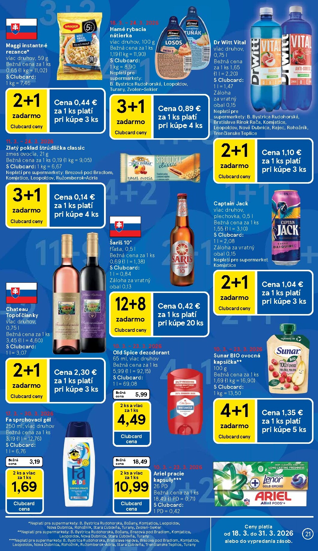 tesco - Leták Tesco supermarket platný od 18.03.2026 do 24.03.2026 - page: 21