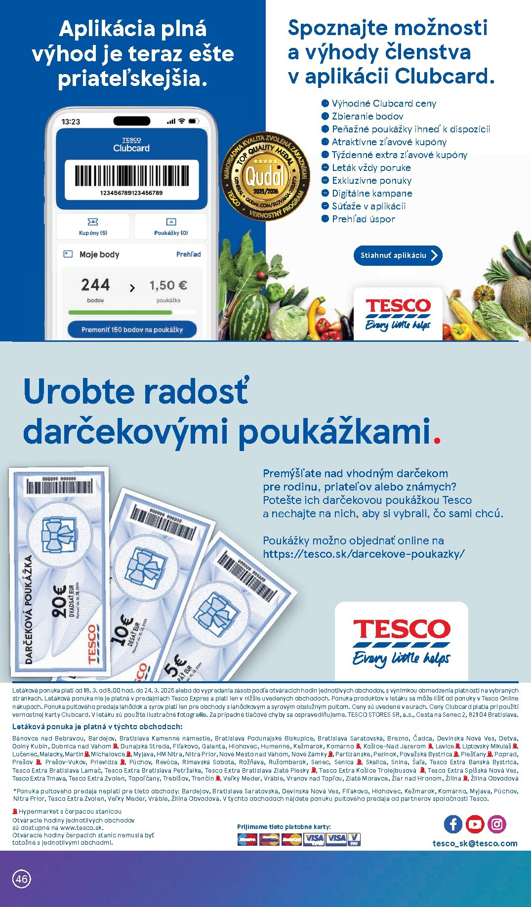 tesco - Leták Tesco platný od 18.03.2026 do 24.03.2026 - page: 46