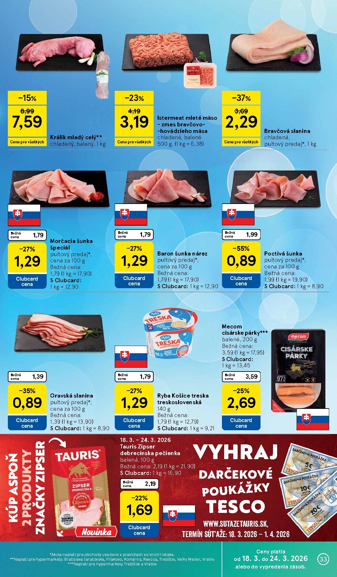 tesco - Leták Tesco platný od 18.03.2026 do 24.03.2026 - page: 33