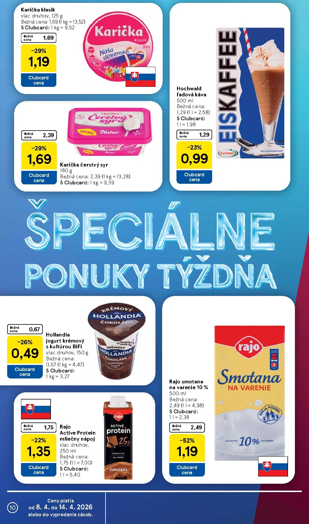 tesco - Leták Tesco supermarket platný od 08.04.2026 do 14.04.2026 - page: 10