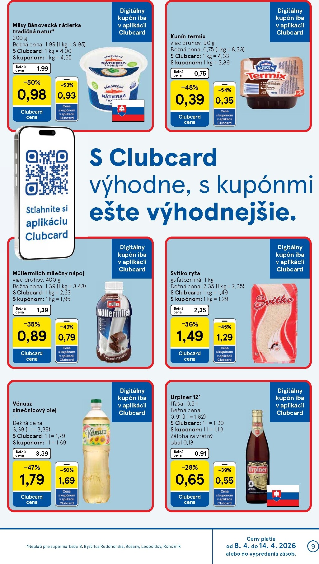 tesco - Leták Tesco supermarket platný od 08.04.2026 do 14.04.2026 - page: 9