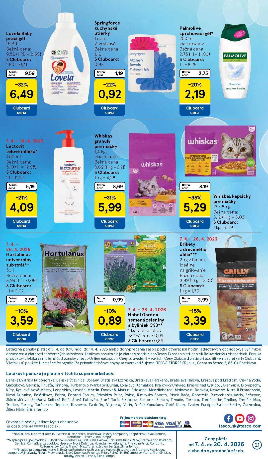 tesco - Leták Tesco supermarket platný od 08.04.2026 do 14.04.2026 - page: 21