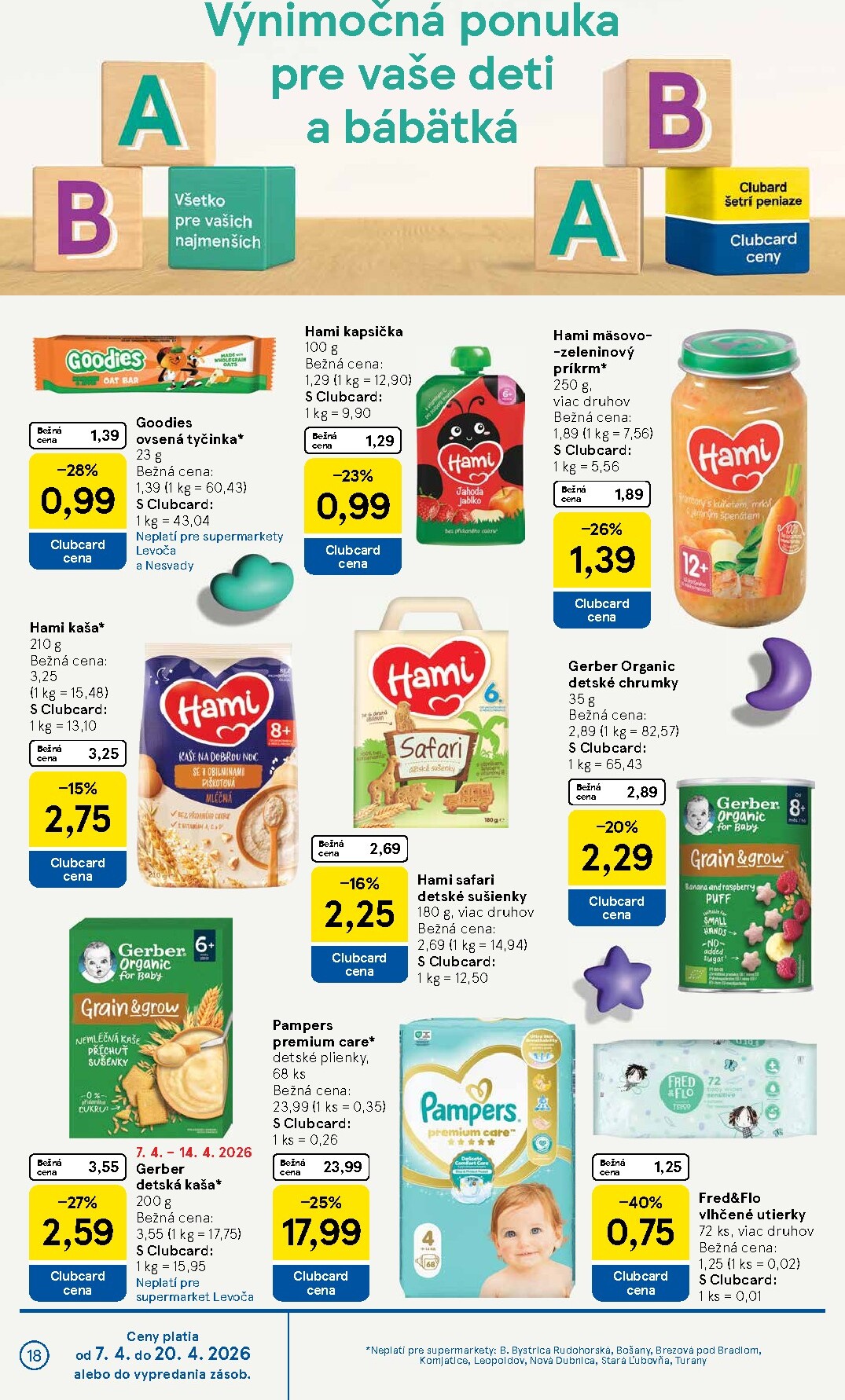 tesco - Leták Tesco supermarket platný od 08.04.2026 do 14.04.2026 - page: 18