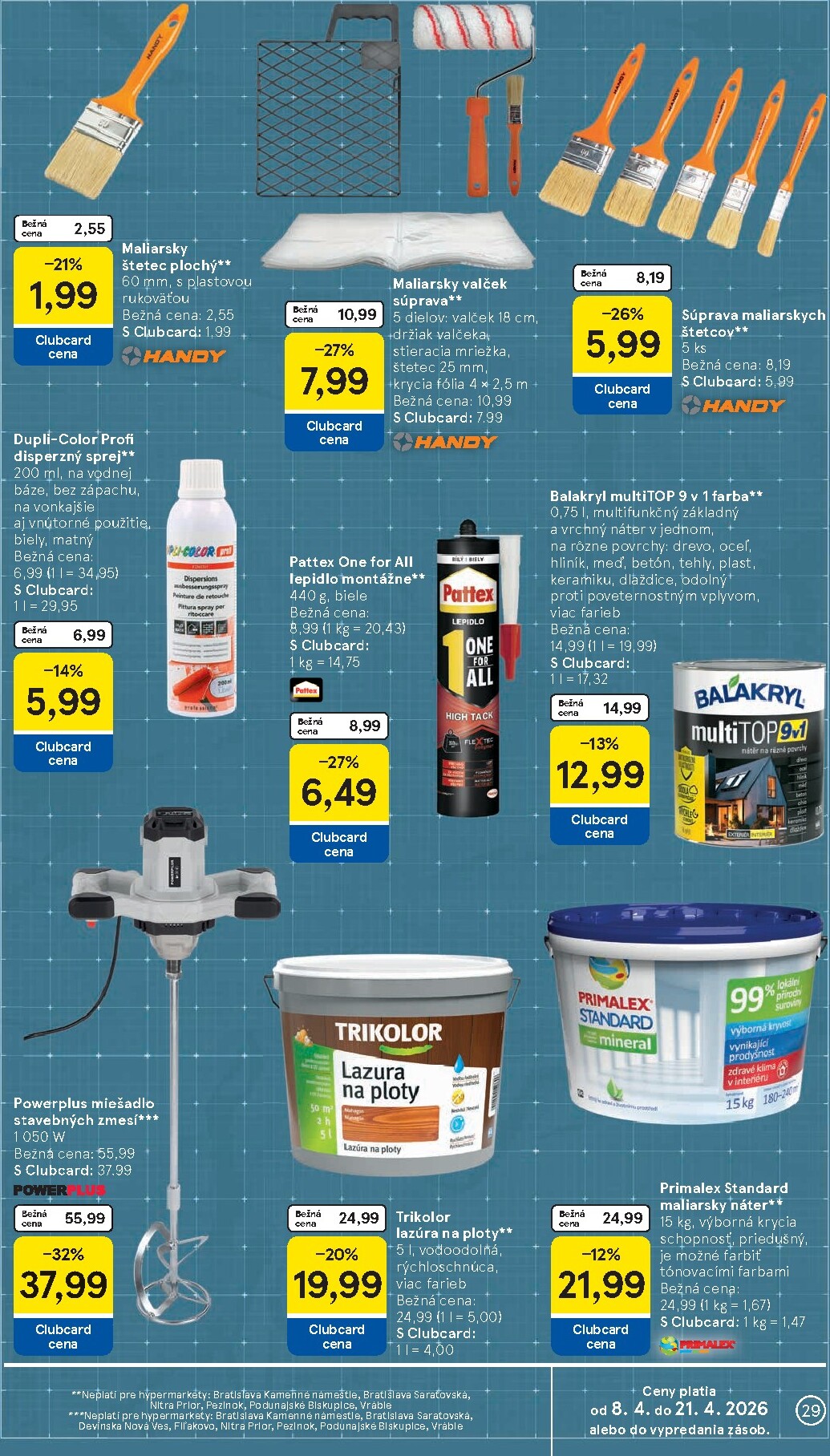 tesco - Leták Tesco platný od 08.04.2026 do 14.04.2026 - page: 29