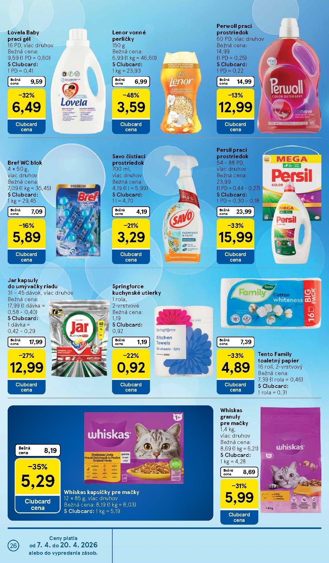 tesco - Leták Tesco platný od 08.04.2026 do 14.04.2026 - page: 26