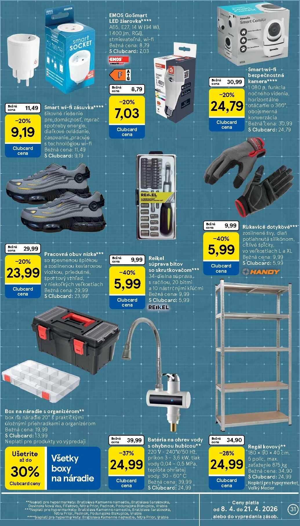 tesco - Leták Tesco platný od 08.04.2026 do 14.04.2026 - page: 31