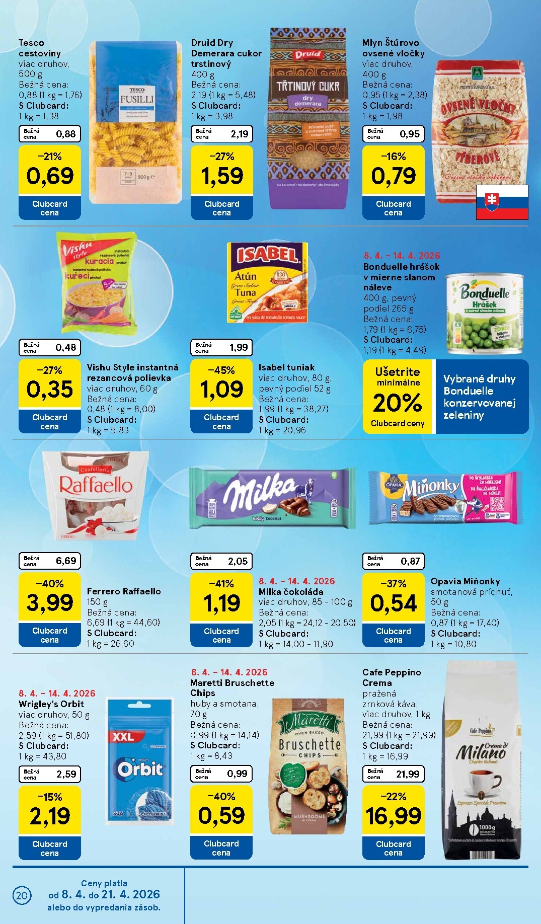 tesco - Leták Tesco platný od 08.04.2026 do 14.04.2026 - page: 20