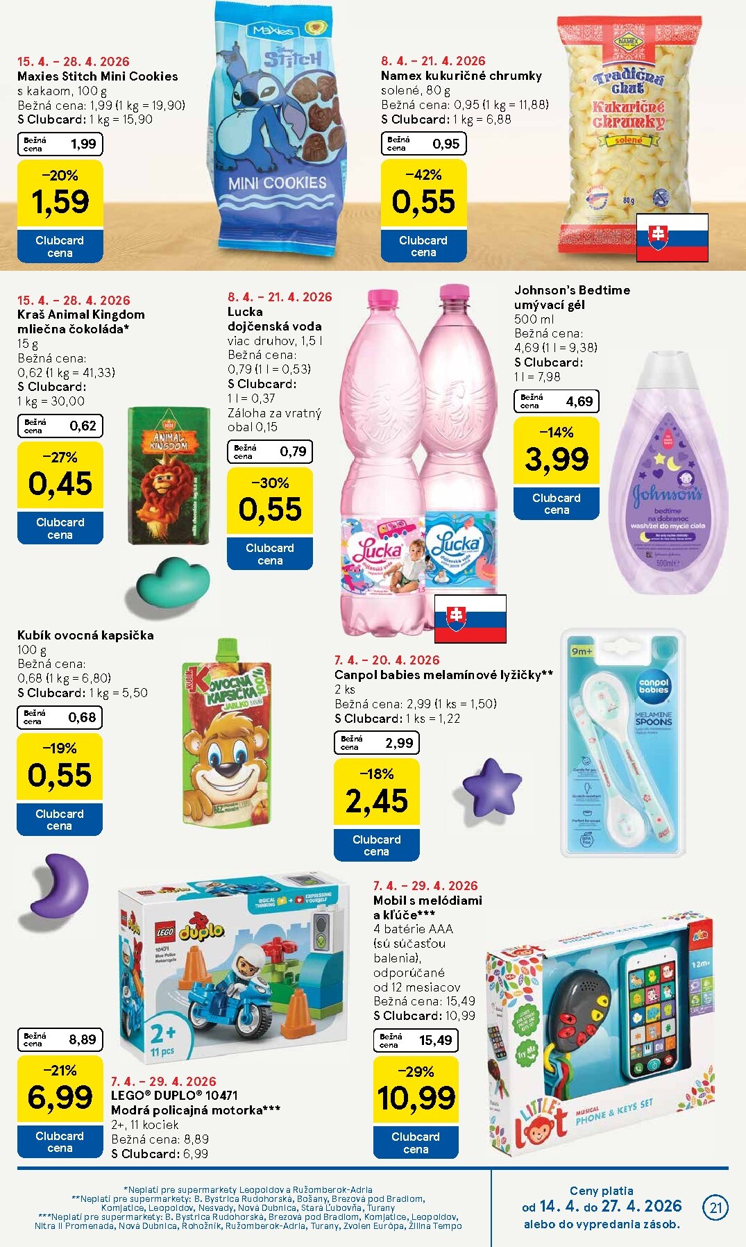 tesco - Nový leták Tesco supermarket platný od stredy, 15.04.2026 do utorka, 21.04.2026 - page: 21