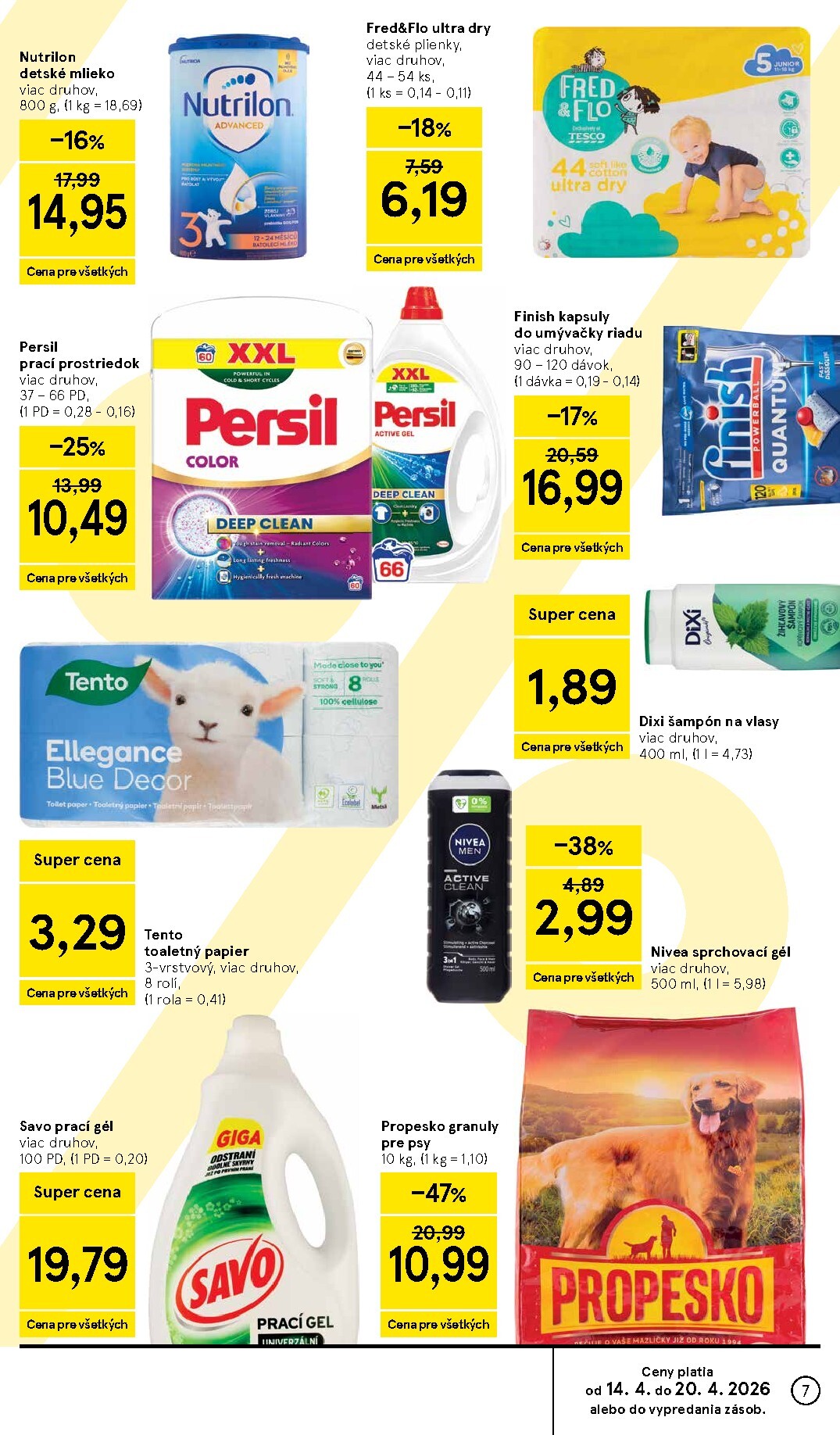 tesco - Nový leták Tesco platný od stredy, 15.04.2026 do utorka, 21.04.2026 - page: 7