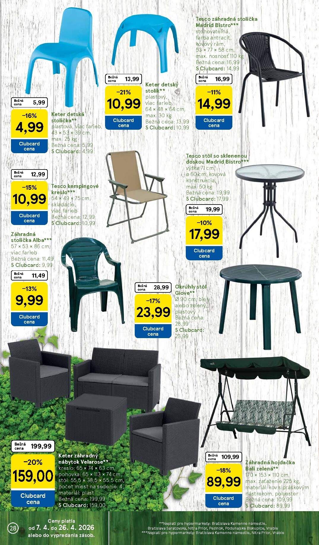 tesco - Nový leták Tesco platný od stredy, 15.04.2026 do utorka, 21.04.2026 - page: 28