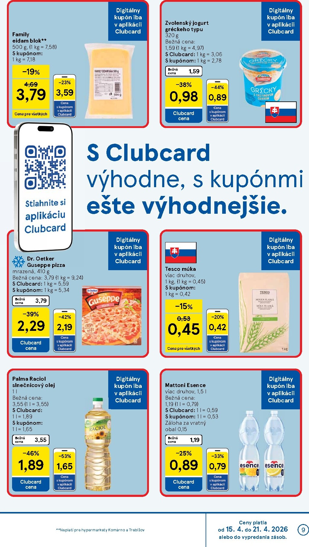 tesco - Nový leták Tesco platný od stredy, 15.04.2026 do utorka, 21.04.2026 - page: 9