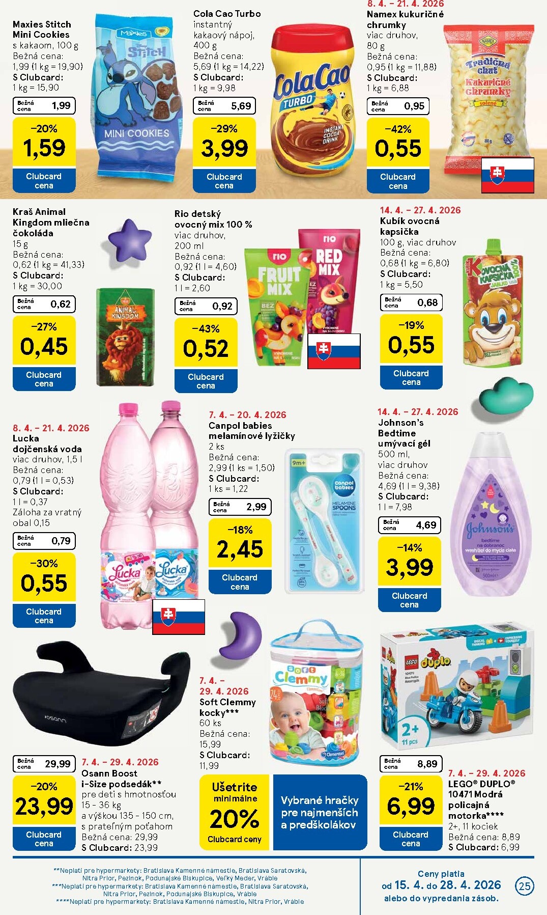 tesco - Nový leták Tesco platný od stredy, 15.04.2026 do utorka, 21.04.2026 - page: 25