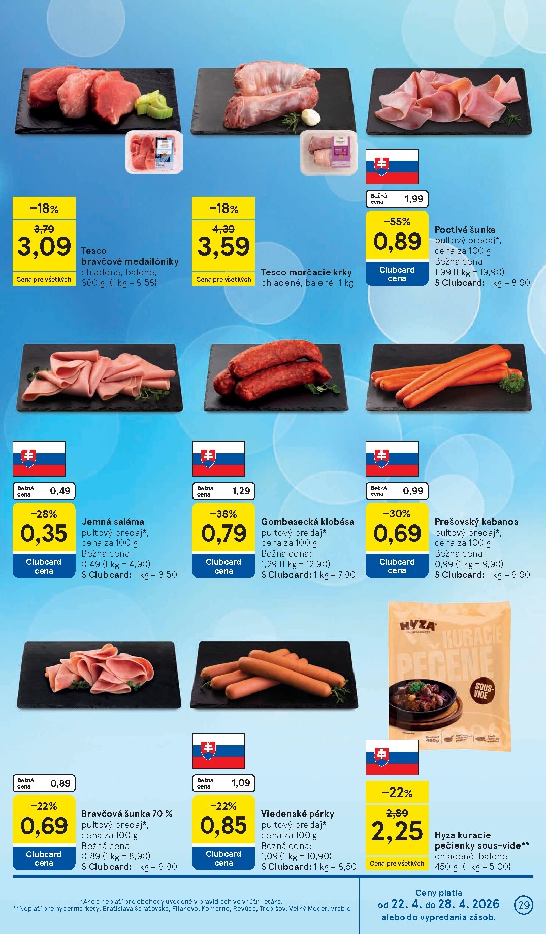 tesco - Nový leták Tesco od stredy, 22.04.2026 do utorka, 28.04.2026 - page: 29