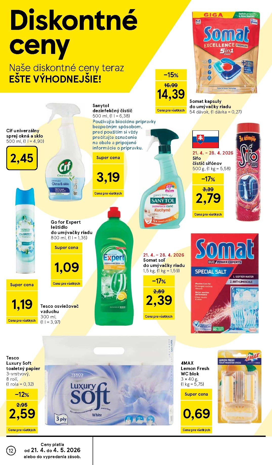 tesco - Nový leták Tesco od stredy, 22.04.2026 do utorka, 28.04.2026 - page: 12