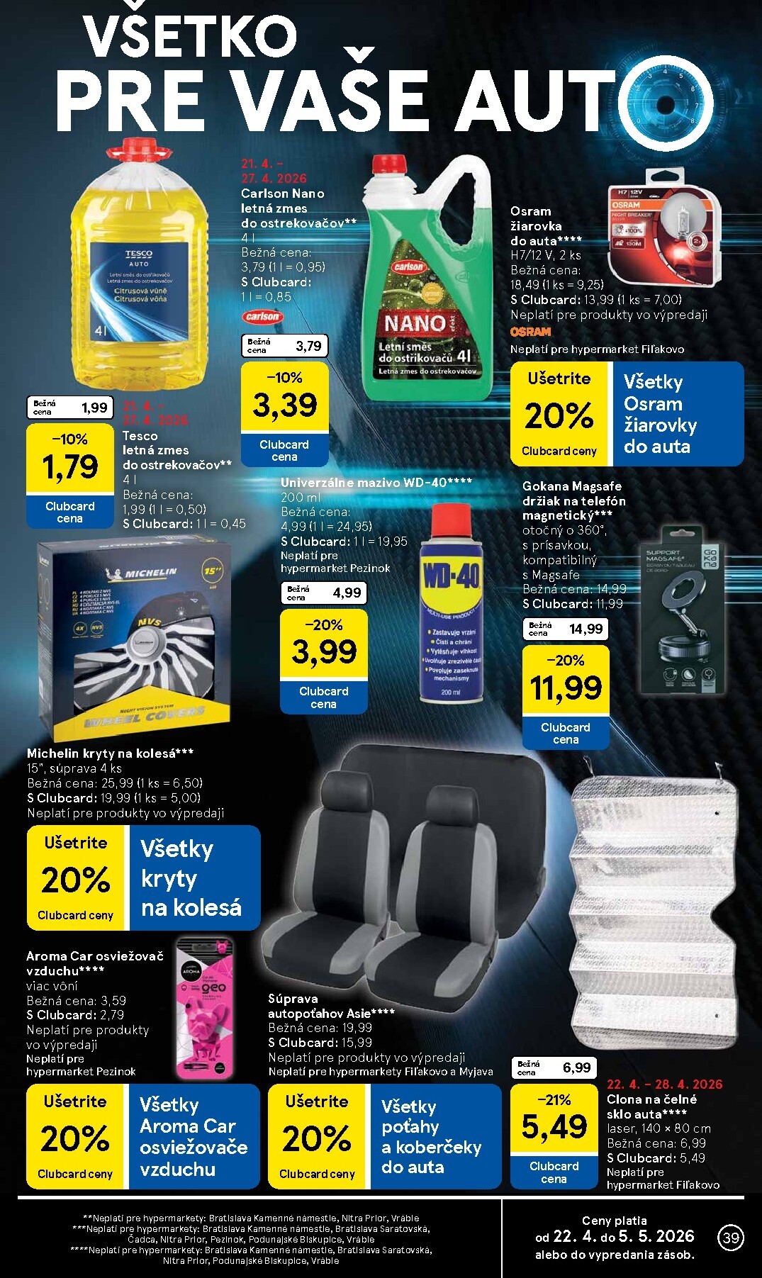 tesco - Nový leták Tesco od stredy, 22.04.2026 do utorka, 28.04.2026 - page: 39