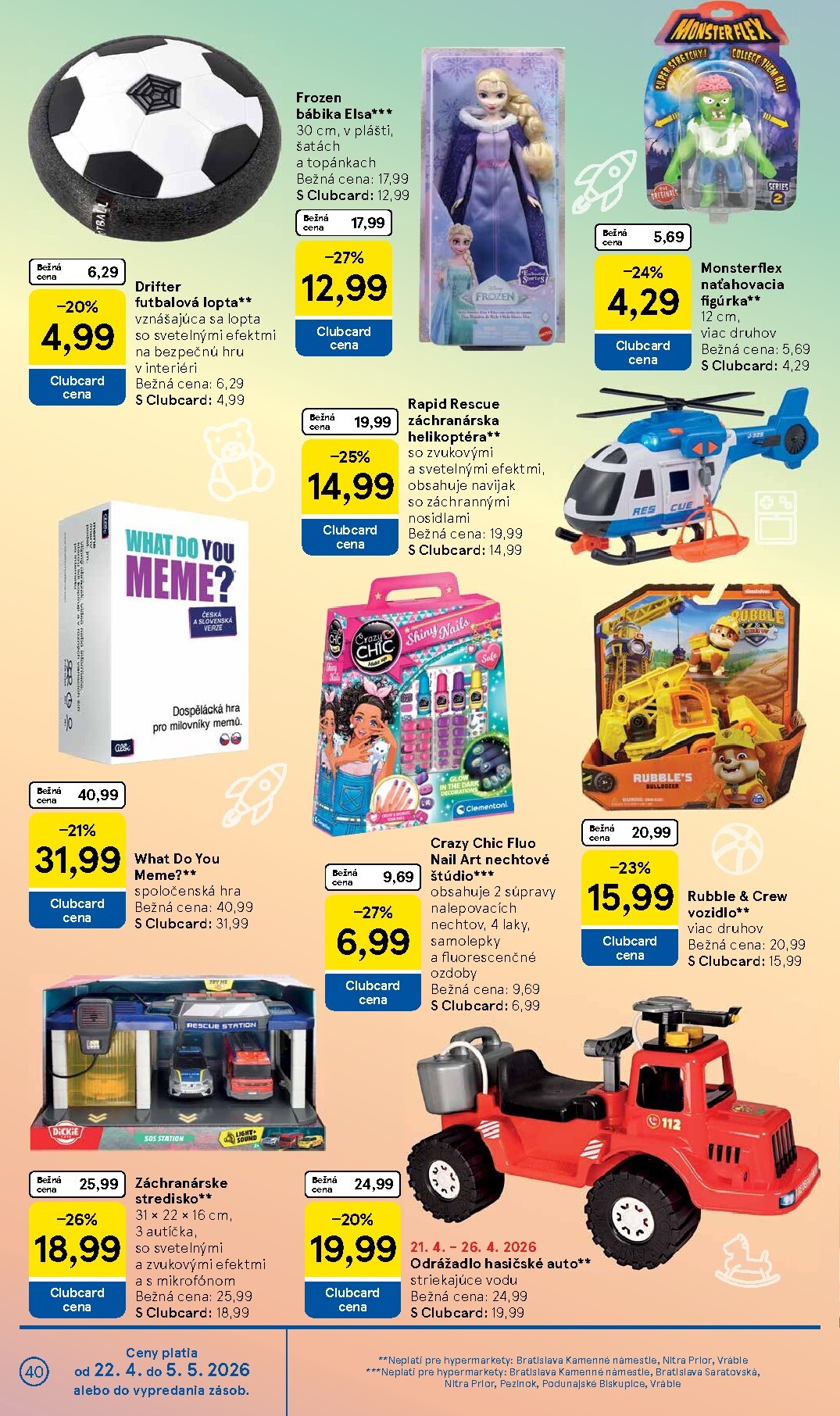 tesco - Nový leták Tesco od stredy, 22.04.2026 do utorka, 28.04.2026 - page: 40